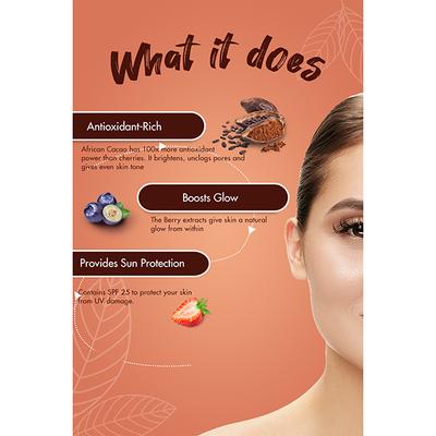 MyGlamm Super Foods Cacao & Berries Day Cream With Spf 50 gm - Face Moisturizers