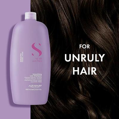 Alfaparf Milano Semi Di Lino Smoothing Low Shampoo - Dry, Frizzy Hair, Smooth Hair 1000 ml - Shampoos