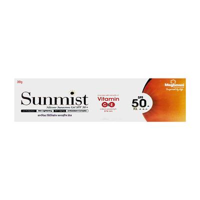 SUNMIST SILICONE SPF 50+ PA+++ Sunscreen Gel 30g - Sun Protectors-Emo