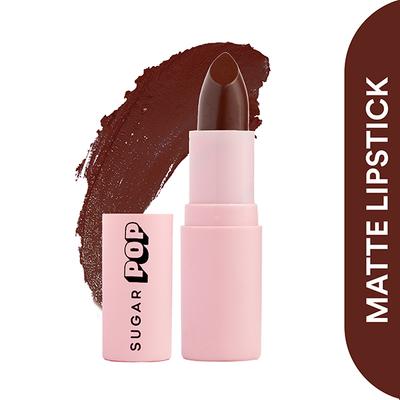 SUGAR POP Matte Lipstick - 05 Chocolate 4.2 gm - Lipsticks