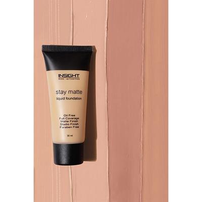 Insight Cosmetics Stay Matte Liquid Foundation -Caramel 30 ml - Foundation