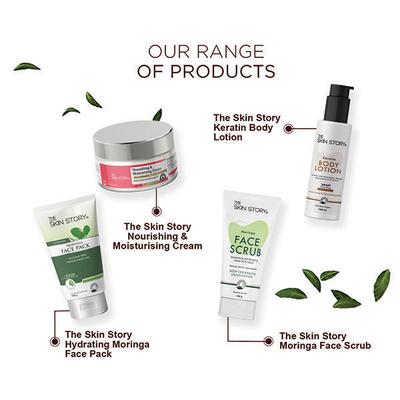 The Skin Story Facewash - Moringa & Shea Butter 100 ml - Face Wash & Cleansers