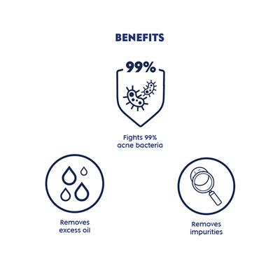 Nivea Men Acne Face Wash 100 gm - Face Wash & Cleansers