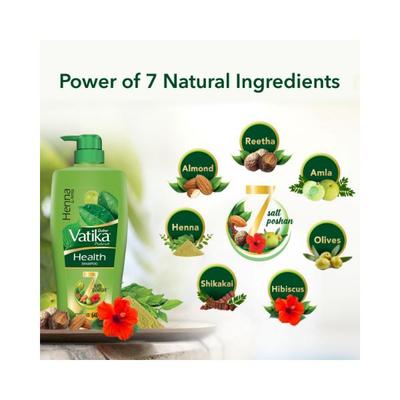 Dabur Vatika Health Shampoo - Dispenser 1000 ml - Shampoos