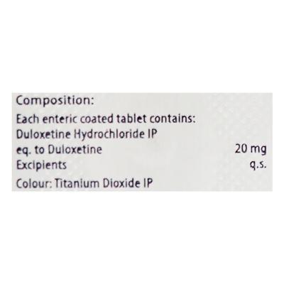 DUTEXOL 20 Tablet 10's - Depression-Ant
