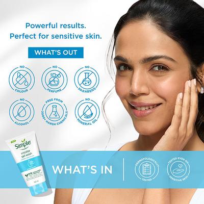 Simple Water Boost Micellar Facial Wash 150 ml - Face Wash & Cleansers