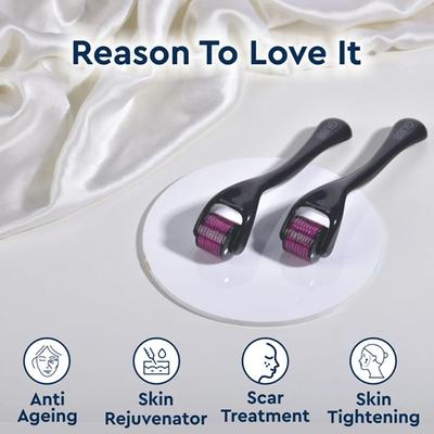 Gubb Derma Roller - Pink 540 Needles 0.5mm 1's - Derma Rollers