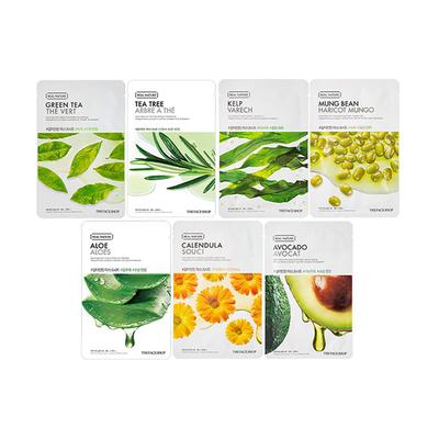 The Face Shop Unisex Instant Brightening Face Masksheet (Pack Of 7) - Masks & Peels