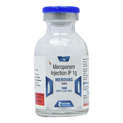 MEROVAG 1000 Injection 1's - Bacterial Infections-OBL