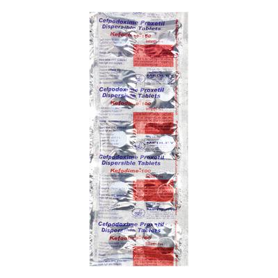 Kefodime 100mg Tablet 10'S - Bacterial Infections-Cep