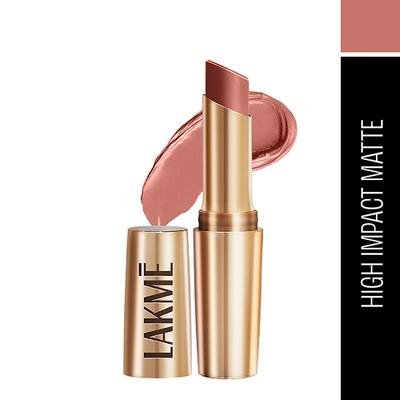 Lakme 9 To 5 Primer + Matte Lipstick- Brick Brown 3.6 gm - Lipsticks