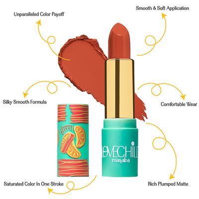 LoveChild Masaba For the Kid in You 09 Sour casm Luxe Matte Lipstick 4 gm - Lipsticks