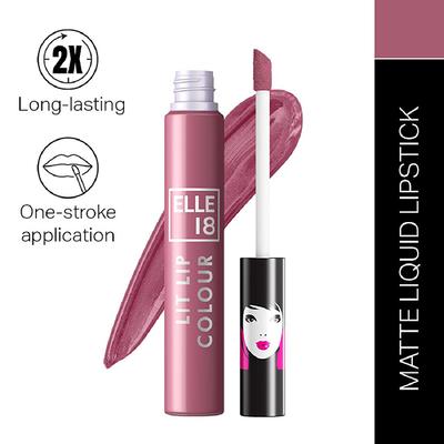 Elle 18 Liquid Lip Color, Lilac Galaxy 5.6 ml - Liquid Lipsticks