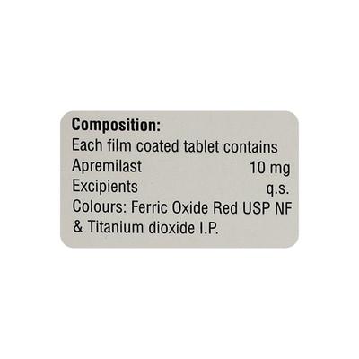 APREZO 10 Tablet 4's - Psoriasis/Seborrhea/Ichthyosis-Pso