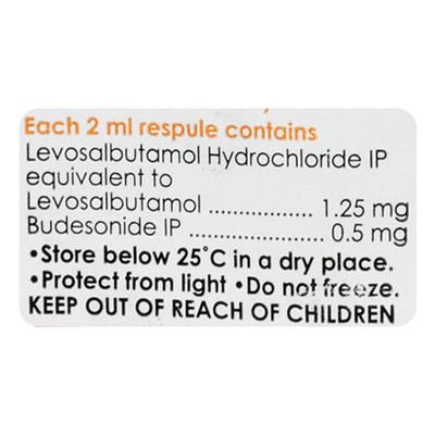 Budesal 0.5mg Respule 5X2ml - Asthma/COPD-Ast