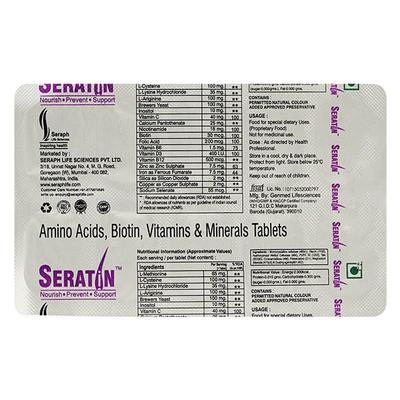 SERATIN Tablet 10's - Supplements-Vam