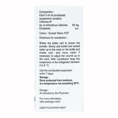 Mahacef Dry Syrup 30ml - Bacterial Infections-Cep