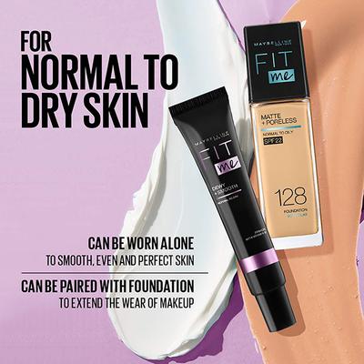 Maybelline New York Fit Me Primer Dewy + Smooth - Normal To Dry Primer With Vitamin E 30 ml - Primer