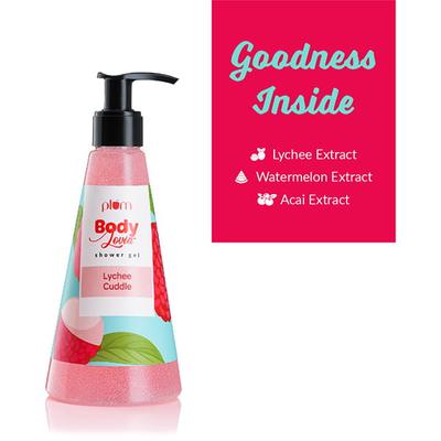 Plum Bodylovin' Lychee Cuddle Shower Gel 240 Ml - Shower Gels & Body Wash