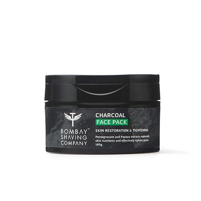 Bombay Shaving Company Skin Restoration & Tightening Face Pack - Charcoal 100 gm - Face Packs