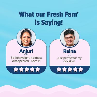 Aqualogica Radiance+ Oil Control Fluid Sunscreen for Oily Skin 50 gm - Body Sunscreen