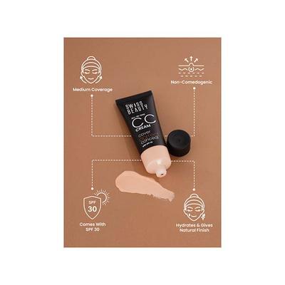 Swiss Beauty All-In-One CC Cream-Light Beige 25 gm - Bb & Cc Creams