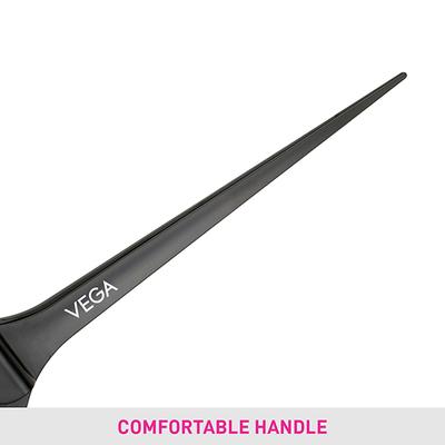 Vega Dye Brush with Hook, Black 2's - Hair Combs