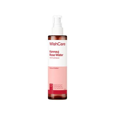 Wishcare 100% Pure & Natural Kannauj Rose Water Face Toner For Glowing Skin (200ml) - Face Moisturizers
