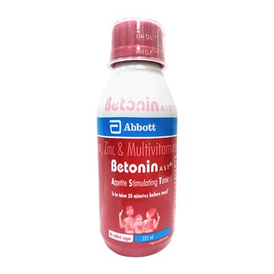 BETONIN AST NO ADDED SUGAR Syrup 225ml - Supplements-Vam