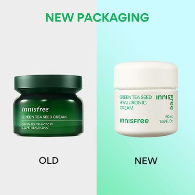 Innisfree Green Tea Seed Hyaluronic Cream 50 ml - Face Moisturizers