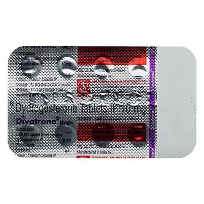 DIVATRONE Tablet 10's - Hormonal Therapy-Oes