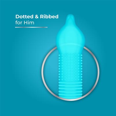 Skore Cool Condoms - Mint Flavoured 10's - Plain/Flavoured Condoms