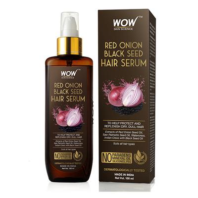 Wow Life Science Onion Black Seed Hair Serum 100 ml - Hair Serums