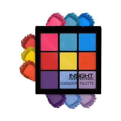 INSIGHT PROFESSIONAL EYESHADOW PALETTE-COLOR POP 15 gm - Eye Shadow Palettes