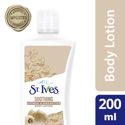 St. Ives Soothing Oatmeal & Shea Butter Body Lotion 200 ml - Lotions & Creams