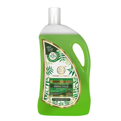 KHADI NATURAL NEEM TULSI HAND WASH 1000 ml - Hand Wash & Soaps