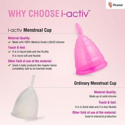 i-activ Menstrual Cup (S) - Menstrual Cups
