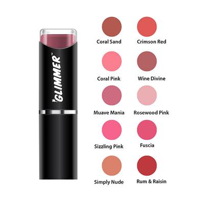 GLIMMER MATTE LIPSTICK MUAVE MANIA 4.2 gm - Lipsticks
