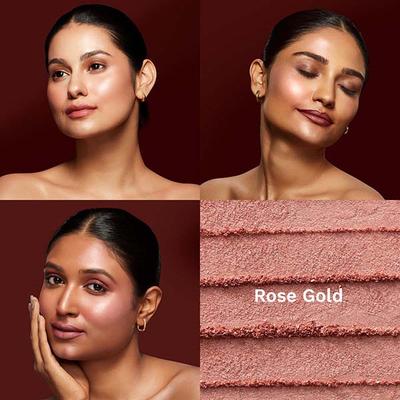 Pilgrim Highlighter Duo lightweight & Long Lasting Highly-Pigmented Powder Champagne Gold & Rose Gold - 01 11 g - Highlighters & Illuminators