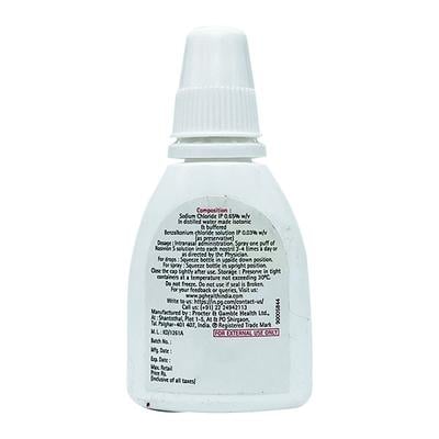 Nasivion S Saline Nasal Spray Drops 10ml - Nasal Congestion-Nas