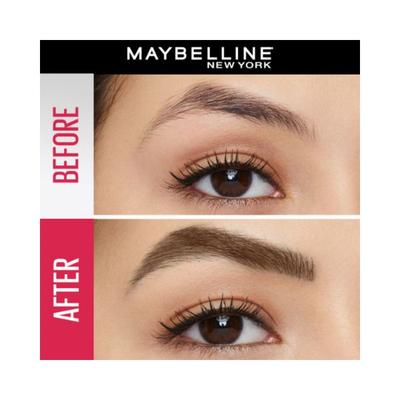 Maybelline Tattoo Brow 3 Day Styling Brow Gel Warm Brown Semi-Permanent Tinted Eyebrow Gel 6 ml - Eyebrow Pencils & Enhancers