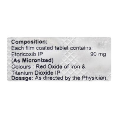 ETOBANG 90 Tablet 10's - Pain relief-Nsa