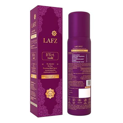 Lafz Iffet No Alcohol No Gas Premium Body Spray - For Women 120 ml - Deodorants/Roll-Ons
