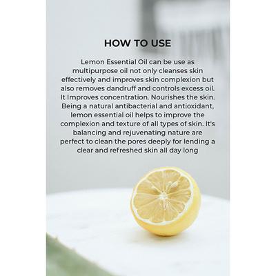 Organic Harvest Essential Oil - Lemon 10 ml - Essential Oils