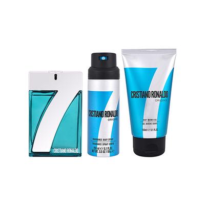CR7 Cristiano Ronaldo Origins Set (Eau De Toilette 100ml + Shower Gel 150ml + Body Spray 150ml) 1's - Men Perfumes (Edt/Edp)