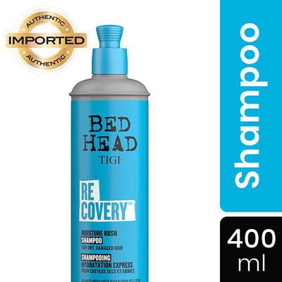 TIGI Bed Head Recovery Moisture Rush Shampoo for Dry and Damaged Hair 400 ml - Shampoos