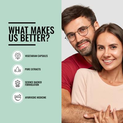 Morpheme Remedies Kohinoor Gold Plus 500 mg Veg Capsules 60's - Sexual Care