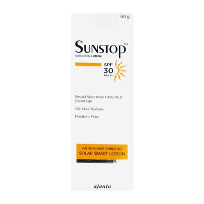 SUNSTOP SPF 30 PA+++ UVA/UVB SUNSCREEN Lotion 60g - Sun Protectors-Emo