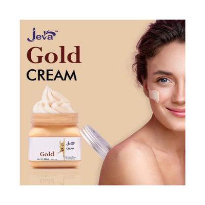 Jeva Gold Brightening and Radiance Face and Body Cream 380 ml - Lotions & Creams