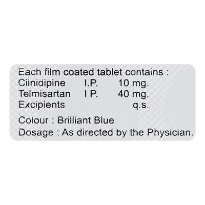 Cilnipres T Tablet 10'S - Hypertension-Ana